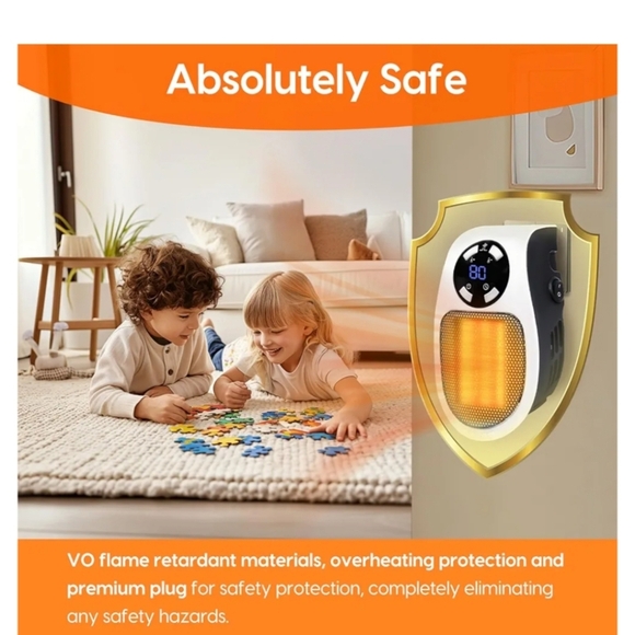 Elon Musk Plug in Electric Heater 2 Pack NEW - Picture 7 of 12